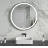 Ronde badkamer spiegel  width=
