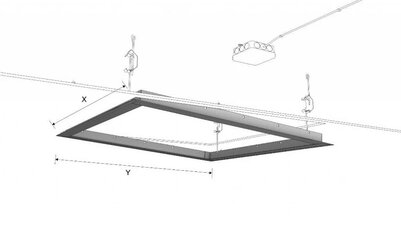 Ecosun Flushframe voor 60 x 120 cm panelen