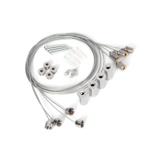 Kabel ophang systeem voor infrarood panelen