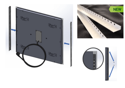 Zijpanelen Ecosun GS 120 cm