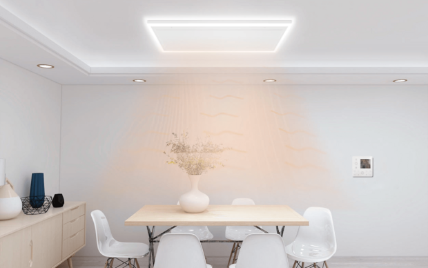 Infrarood paneel Monza met LED verlichting - 700 Watt - 63 x 108 cm (FSK)