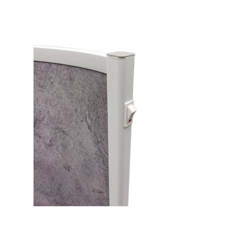 VH Curved - 300 watt - 55 x 52 cm - stone - Betonlook