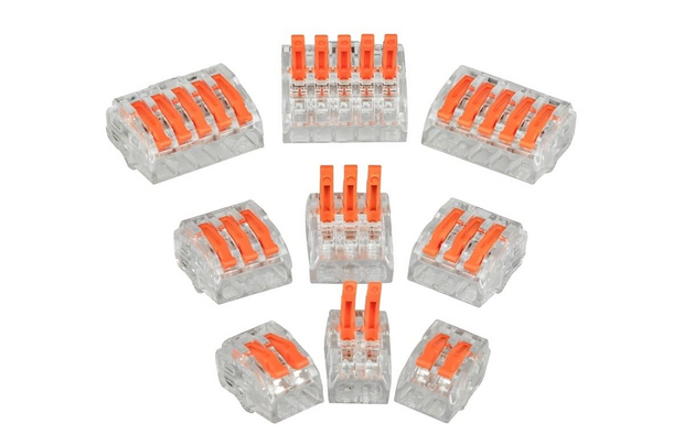 VH Set hevelklemmen 5, 3 en 2 gats - 0,2 tot 2,5 mm&sup2;