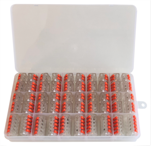 VH Set hevelklemmen 5, 3 en 2 gats - 0,2 tot 2,5 mm&sup2;
