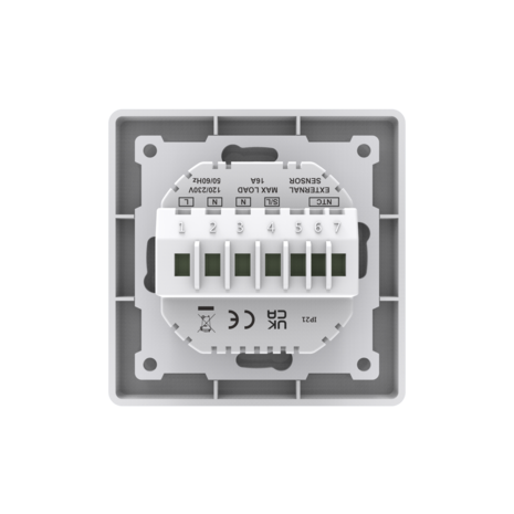 VH Control Olympus Digitale wifi inbouwthermostaat - Wit