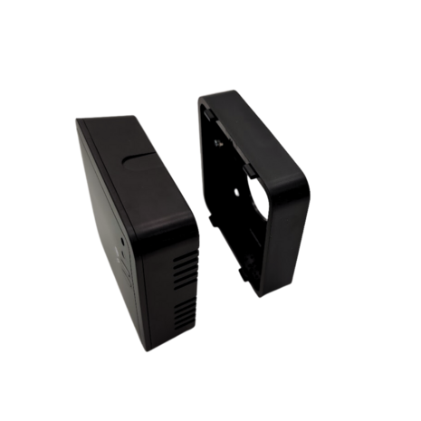 VH Control Opbouwrand voor ontvanger Echo &amp; Otus thermostaat - Zwart