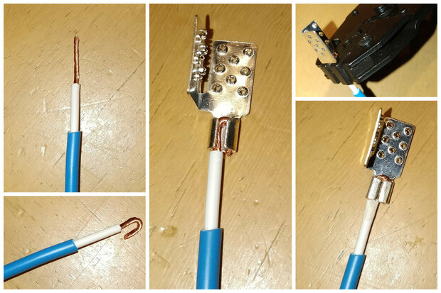 VH 10 x connector voor infrarood vloerverwarming