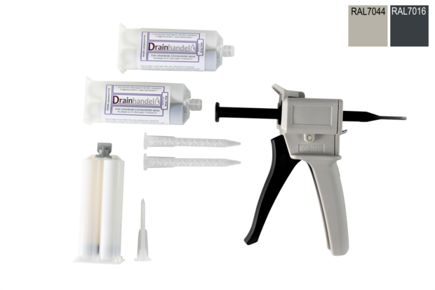 CityLine snel uithardende epoxy kit voor het waterdicht afwerken van douchegoten 30 t/m 60 cm