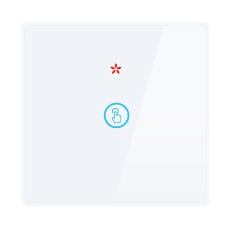 VH Control RF schakelaar Touch - enkelvoudig - wit