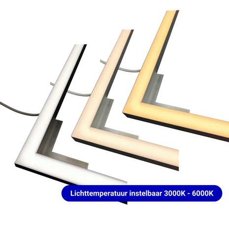 VH LED verlichting voor Ecosun paneel 60 x 60 cm