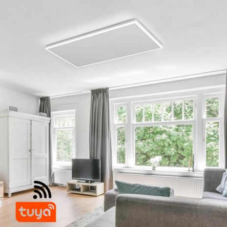 Infrarood paneel met LED verlichting &amp; wifi - 700 Watt (FSK)