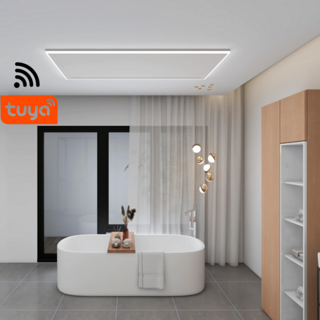 Infrarood paneel met LED verlichting &amp; wifi - 840 Watt