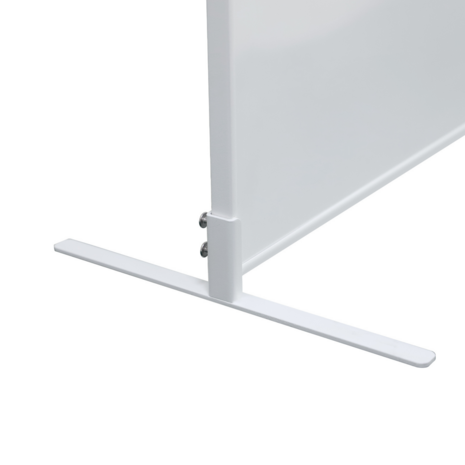 Infrarood paneel met wit kader "Verona" van 60 x 60 cm - 350 watt - met voetjes