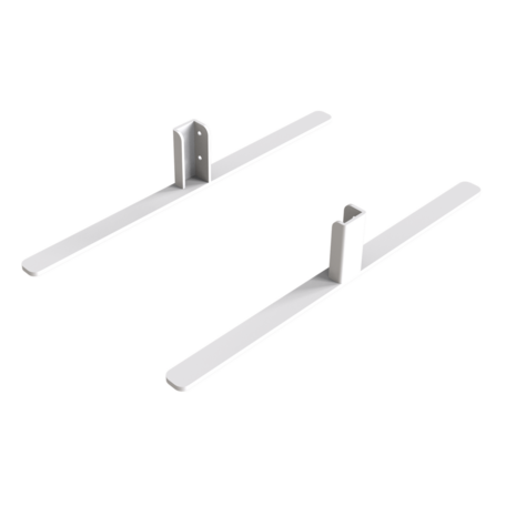 Infrarood paneel met wit kader "Verona" van 60 x 90 cm - 520 watt - met voetjes