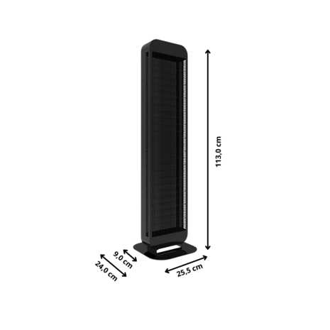 VH infrarood straler Amalfi - staand model - 1900 watt