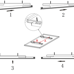VH Serie FH - 450 watt  - 60 x 60 cm