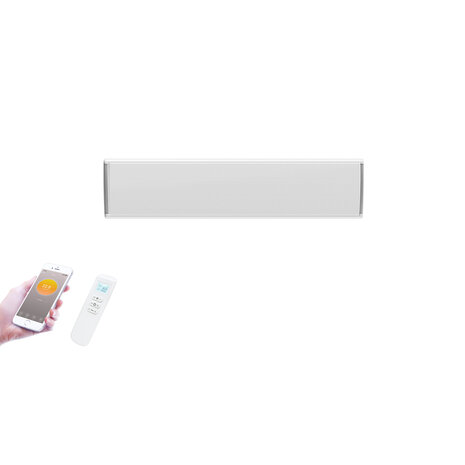 VH Ostuni Smart HeatBar Wit - 1000 Watt