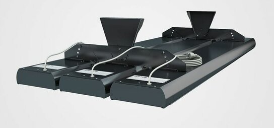 Ecosun Beugel voor drie terrasheaters