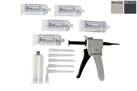 CityLine Snel uithardende epoxy kit voor het waterdicht afwerken van douchegoten 160 cm