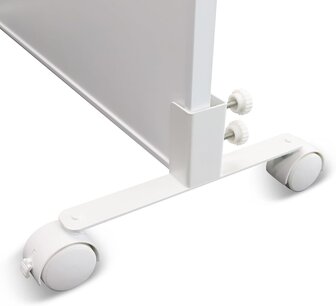 Standconsole set met wielen voor infraroodpanelen
