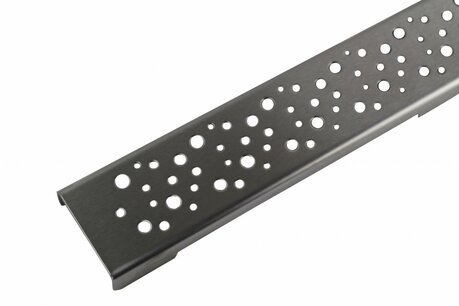 Rvs Rooster Dots voor douchegoot