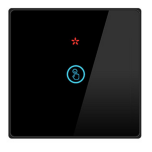 VH Control RF schakelaar Touch - enkelvoudig - zwart