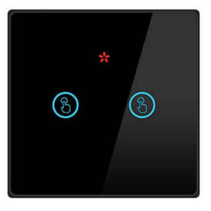 VH Control RF schakelaar Touch - dubbel - zwart