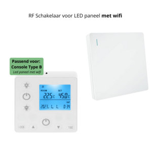 Schakelaar voor LED panelen - Met Wifi