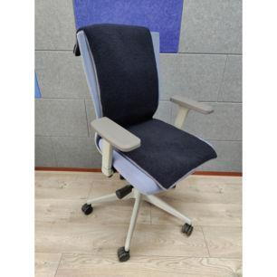 Stoelverwarmer "Vulcano" 40 x 120 cm met 8 warmtestanden - Donkerblauw